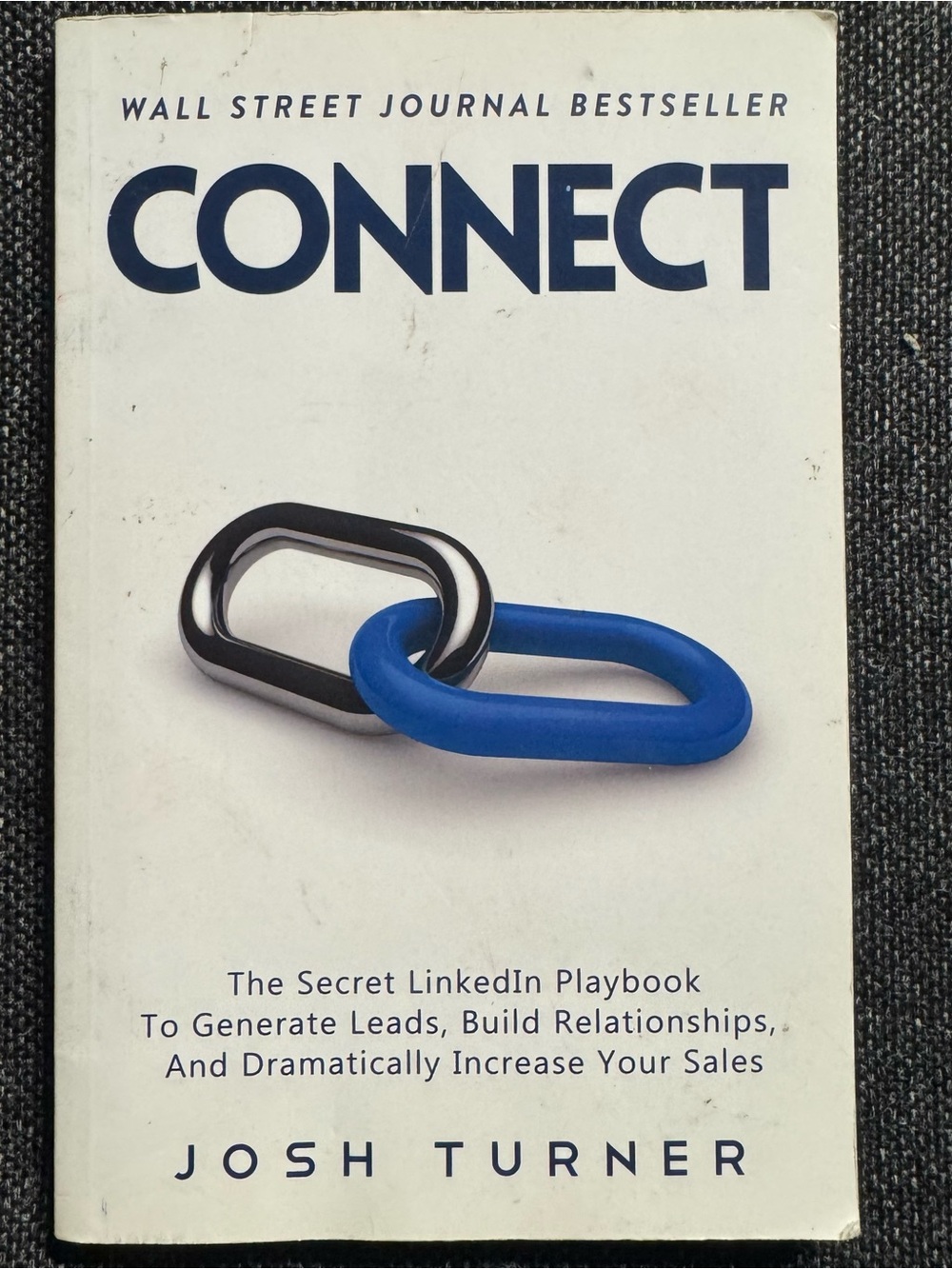 Connect - Blue and Silver Business Strategy Guide by Josh Turner